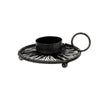 Daan kromhout theelichthouder ariana zwart 12 cm | 12 stuks
