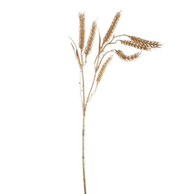 Ptmd kunsttak tarwe goudkleurig 73 cm | 12 stuks