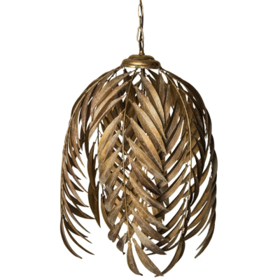 Ptmd hanglamp mea goudkleurig 59 cm | 2 stuks