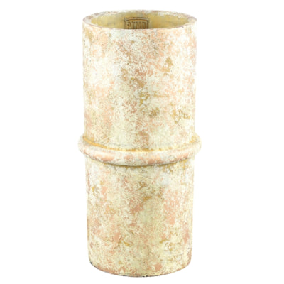 Ptmd bloempot werix crème xl 30 cm | 4 stuks