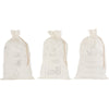 J-line tas kerst frans 80 cm 3 assorti | 12 stuks