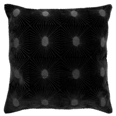 Unique living kussen nela black 45 x 45 cm | 6 stuks