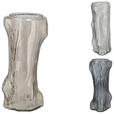 Daan kromhout vaas tree grijs 26 cm 3 assorti | 12 stuks