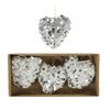Hangdecoratie met pailletten 3 assorti set van 3 | 12 stuks