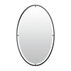 Len-fra wandspiegel salem zwart 60 cm | 2 stuks