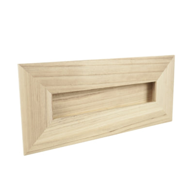 Wanddecoratie wood naturel 51,5 cm | 15 stuks