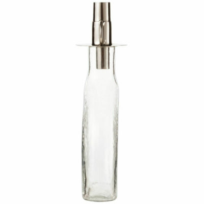 Vtwonen kandelaar fles glas 27 cm | 6 stuks