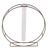 Daan kromhout rek met reageerbuis metaal grijs 22,5 cm | 12 stuks - afbeelding 1
