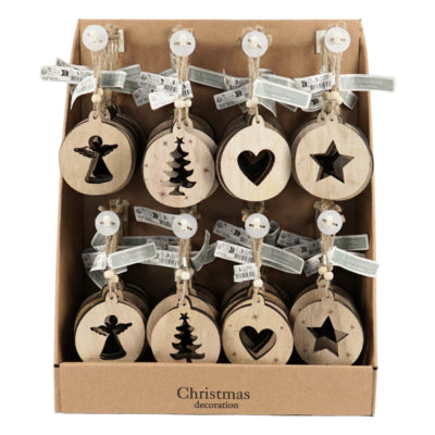 Display kerst hanger 4 assorti 72 stuks b-keus | 72 stuks