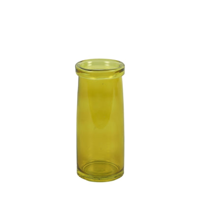 Countryfield vaas tube missy s okergeel 19 cm | 12 stuks