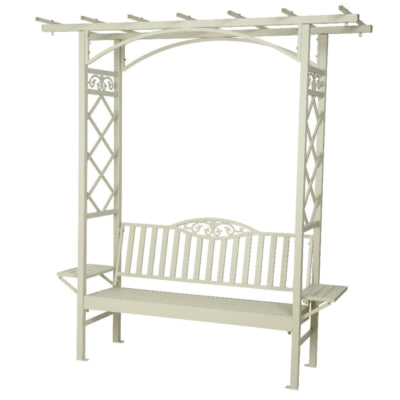 (r) tuinbank barolo aluminium beige 210 cm