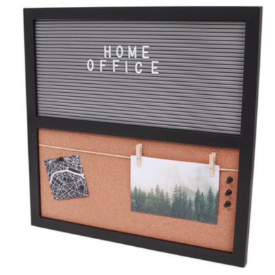 Senza letterbord en prikbord 40 cm | 12 stuks