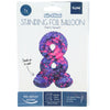 Folat folieballon staand 0 paint splash 41 cm | 20 stuks