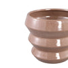 Ptmd bloempot tims xl bruin 19 cm | 6 stuks
