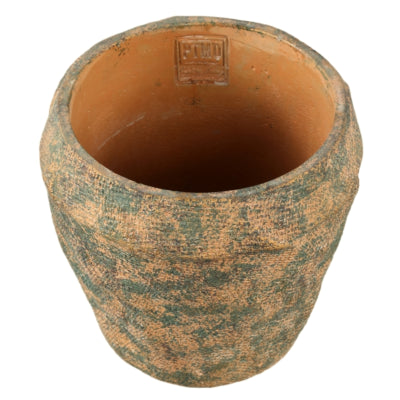 Ptmd bloempot lourdes geel groen 19 cm | 8 stuks