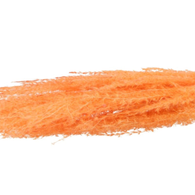 Daan kromhout kunsttak gedroogd zilvergras peach xl oranje 100 cm | 10 stuks