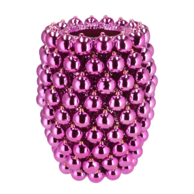 Daan kromhout vaas christmasball fuchsia 33 cm | 2 stuks