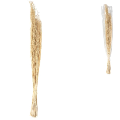 Bundel gedroogd saras gras naturel 110 cm | 24 stuks