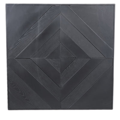 Ptmd wandpaneel mixa zwart 90 x 90 cm | 2 stuks