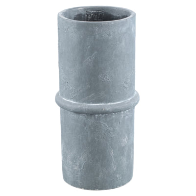 Ptmd bloempot werix xl grijs 29,5 cm | 4 stuks