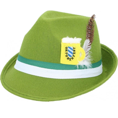 Hoed oktoberfest one size | 12 stuks