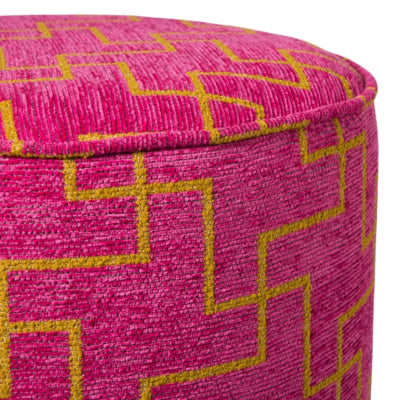 (r) poef roze 39 cm | 2 stuks