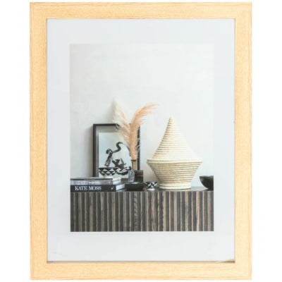 Woood fotolijst hout naturel 34 x 44 cm | 8 stuks