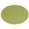 Hbx decoratie bord groen 33 cm | 12 stuks