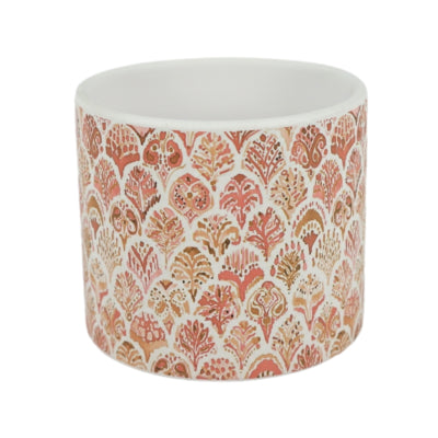 Bloempot orange keramiek 12 cm | 12 stuks