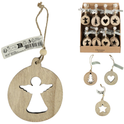 Display kerst hanger 4 assorti 72 stuks b-keus | 72 stuks