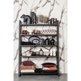 Woood kaarsenhouder 38 cm set van 2 | 6 stuks - afbeelding 2