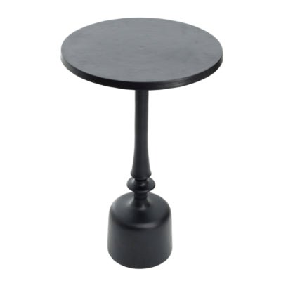 Ptmd bijzettafel resha zwart 62 cm | 2 stuks