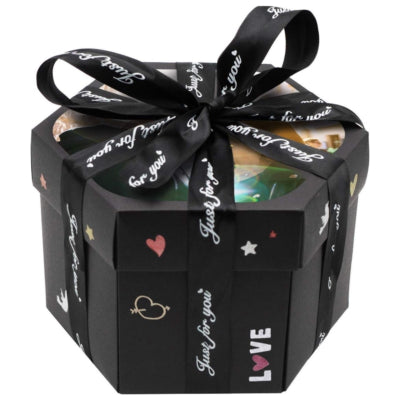 Intrend diy explosie cadeaudoos 42,5 cm | 6 stuks