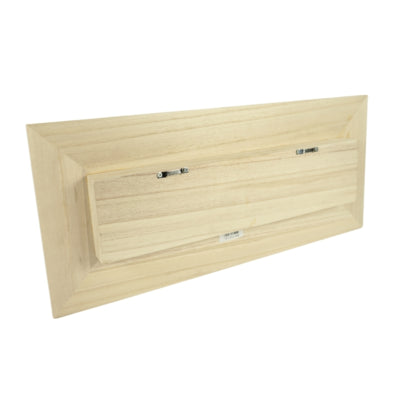 Wanddecoratie wood naturel 51,5 cm | 15 stuks