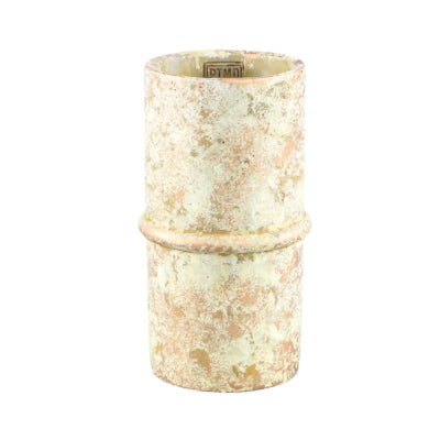 Ptmd bloempot werix crème l 24 cm | 6 stuks