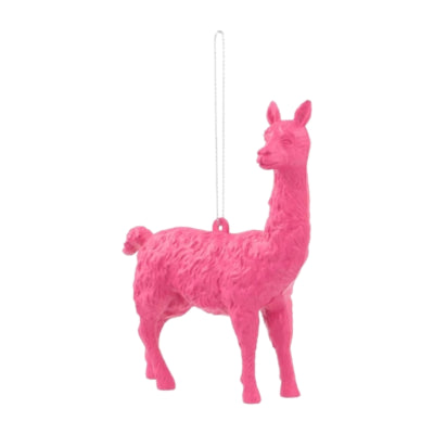 Hanger lama roze 11 cm | 24 stuks