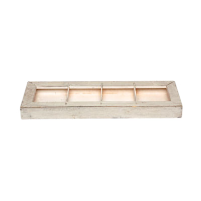 Schaal polly wood beige 37,5 cm | 12 stuks