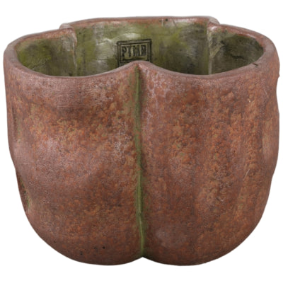 Ptmd bloempot roddie rust 22 cm | 4 stuks