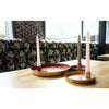 Daan kromhout kandelaar rond marrakech oranje 22 cm | 6 stuks
