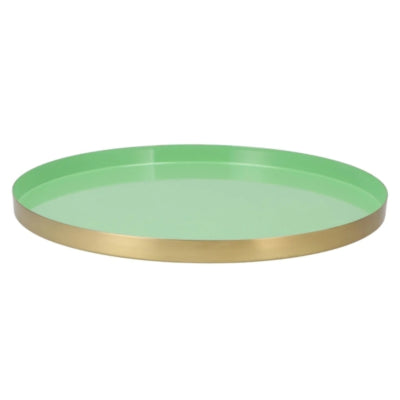 Daan kromhout dienblad marrakech mint goudkleurig 40 cm | 4 stuks