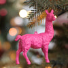 Hanger lama roze 11 cm | 24 stuks