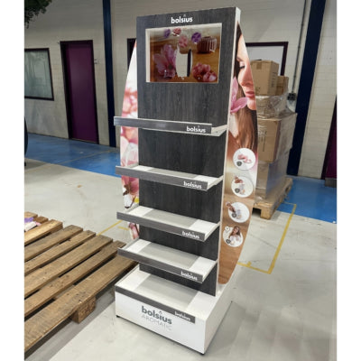 Bolsius display 167 cm | 2 stuks