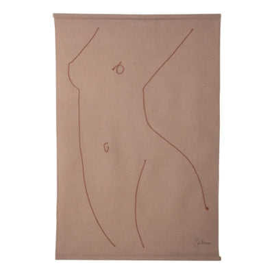 Hkliving (r) wandkleed silhouet woman by sella molenaar 147 cm | 3 stuks