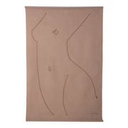 Hkliving (r) wandkleed silhouet woman by sella molenaar 147 cm | 3 stuks - afbeelding 1