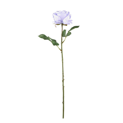 Ptmd kunstbloem roos paars 65 cm | 24 stuks