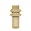 Bepurehome vaas line amber 21 cm | 9 stuks