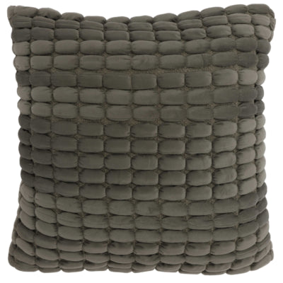 Unique living kussen kensi taupe 45 x 45 cm | 6 stuks