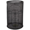 Gusta lantaarn katoen zwart 46 cm | 2 stuks