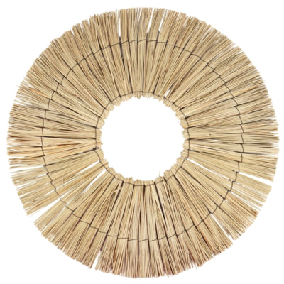 Wanddecoratie boho riet naturel 58 cm | 10 stuks