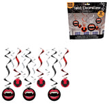 Spiraal hangers vangtastic halloween 61 cm set van 12 | 24 stuks - afbeelding 1